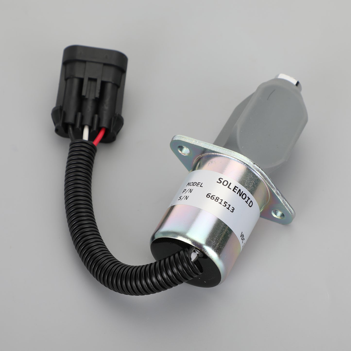 For Bobcat Excavator 325 328 331 334 Fuel Shut Off Solenoid 6681513 12V