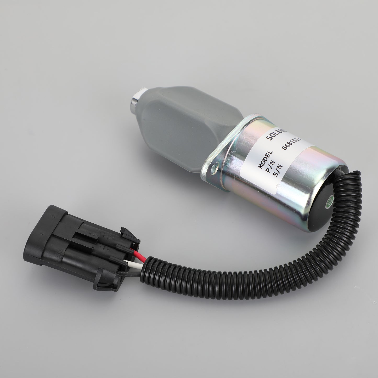 For Bobcat Excavator 325 328 331 334 Fuel Shut Off Solenoid 6681513 12V