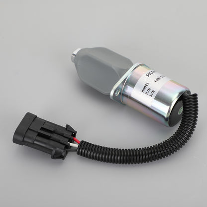 For Bobcat Excavator 325 328 331 334 Fuel Shut Off Solenoid 6681513 12V
