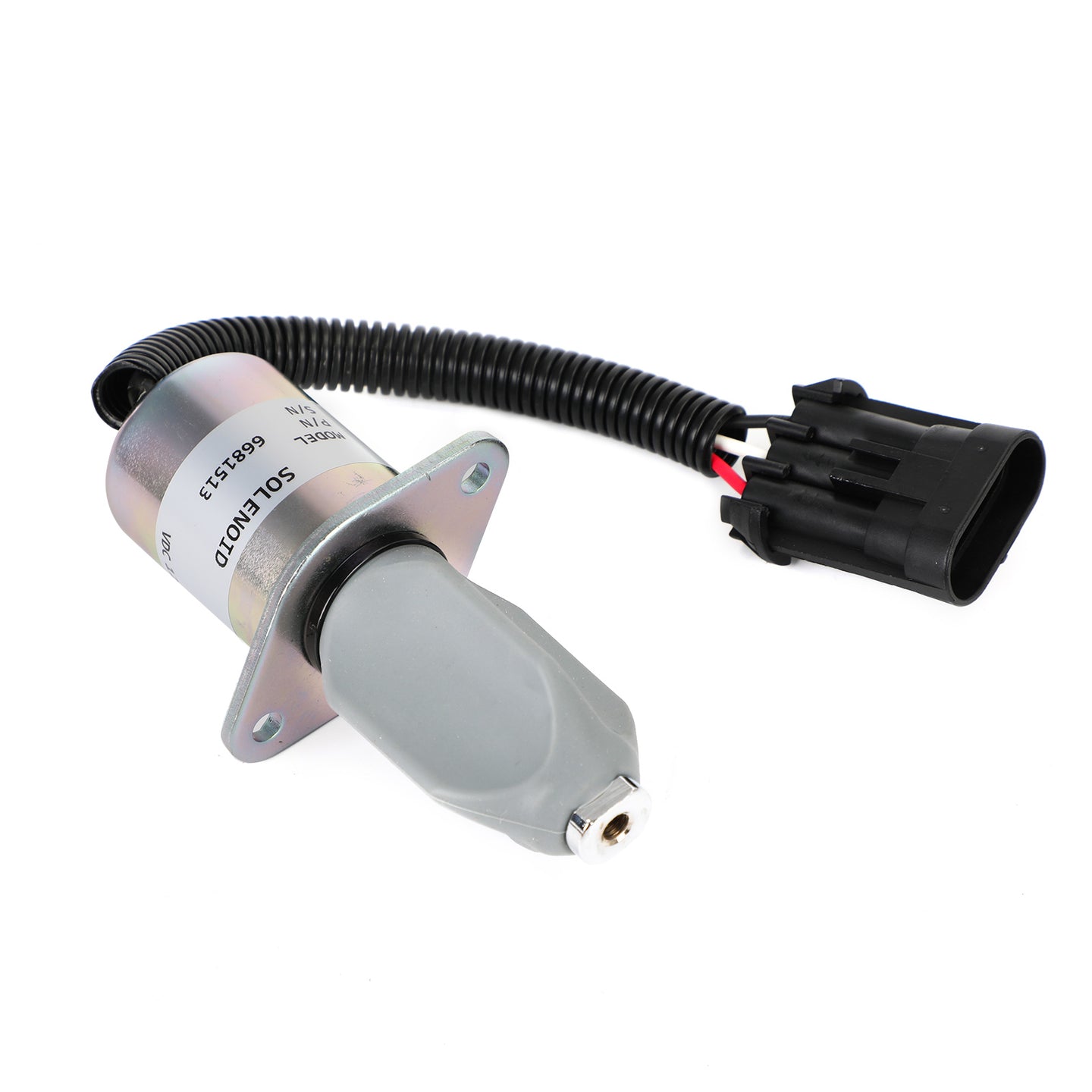 For Bobcat Excavator 325 328 331 334 Fuel Shut Off Solenoid 6681513 12V