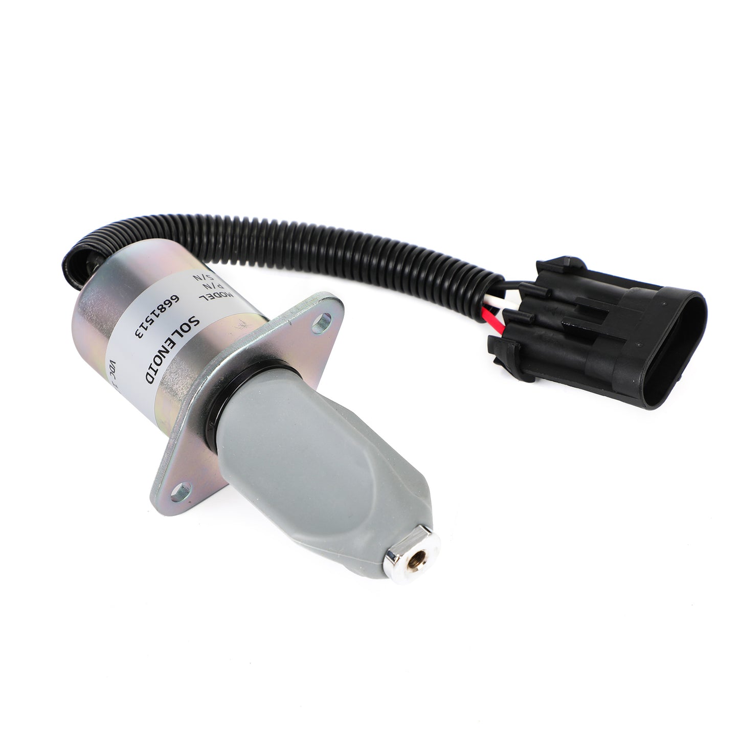 For Bobcat Excavator 325 328 331 334 Fuel Shut Off Solenoid 6681513 12V