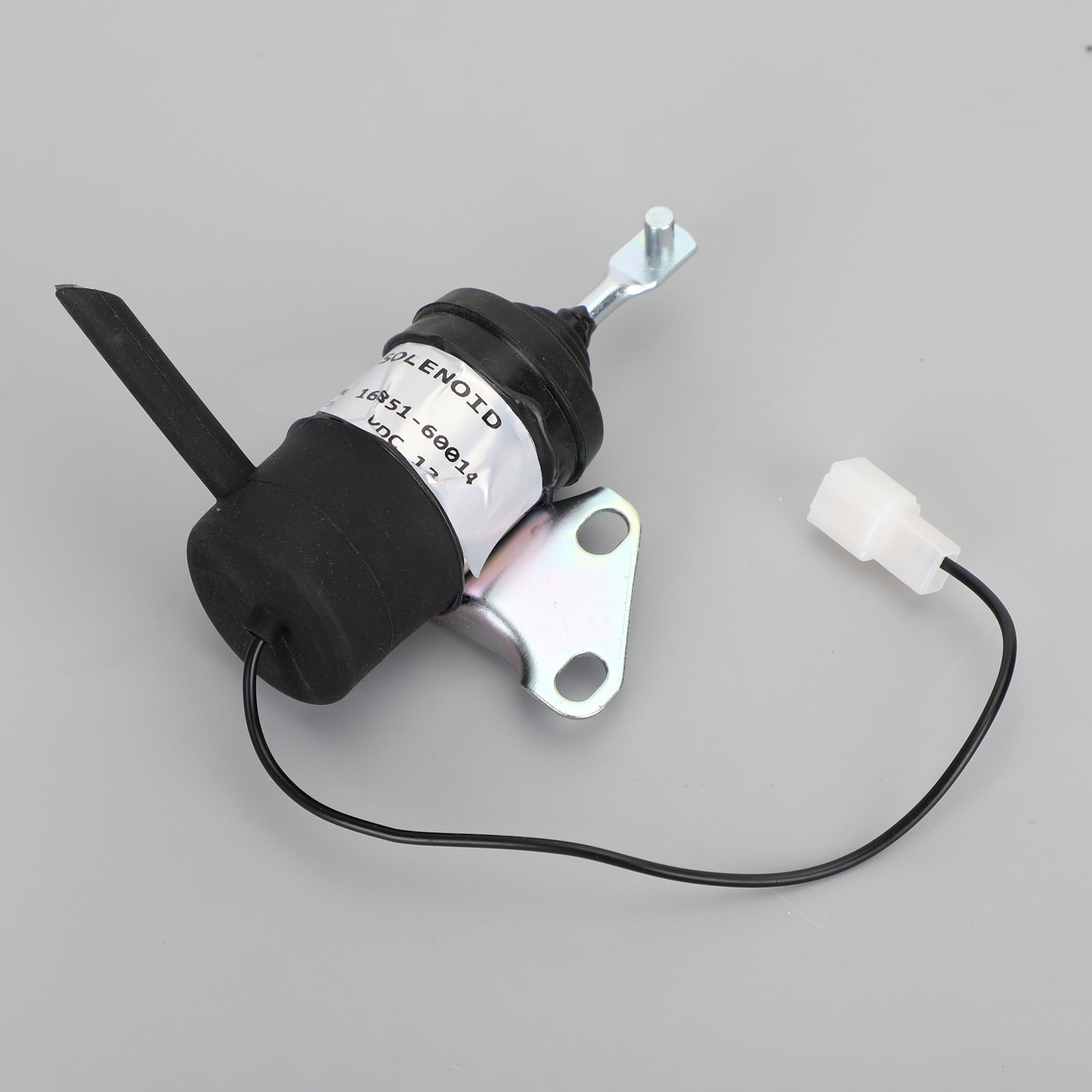 12V Fuel Shut Off Solenoid For Kubota BX2230D RTV900R RTV900T 052600-453 16851-60014