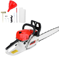 52CC Gas Chainsaw 22-Inch, 2-Stroke Petrol Chain Saw for Wood Cutting