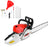 52CC Gas Chainsaw 22-Inch, 2-Stroke Petrol Chain Saw for Wood Cutting