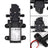 130Psi Dc12V 72W High Pressure Diaphragm Water Self Priming Pump Auto Switch, Straight