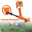 GT260 Kids Child Treasure Seeker Beginners Metal Detector Waterproof 6.3" Coil