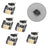 5-Pack Limit Switch End Stop for Creality Ender 3, Ender 3 Pro/V2, CR-10 & Ender 5, 3-Pin Mechanical