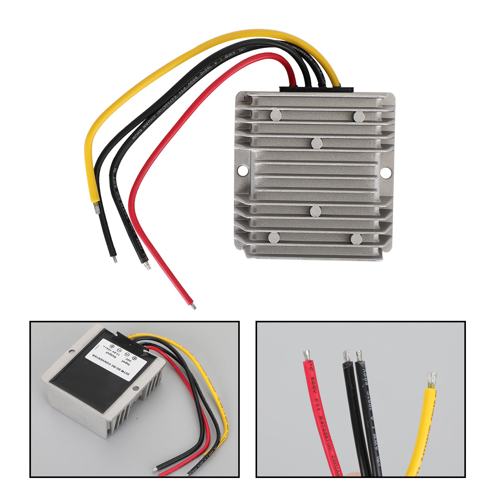 24V 15A Step Down to 13.8V DC-DC Converter Voltage Reducer Regulator 207W