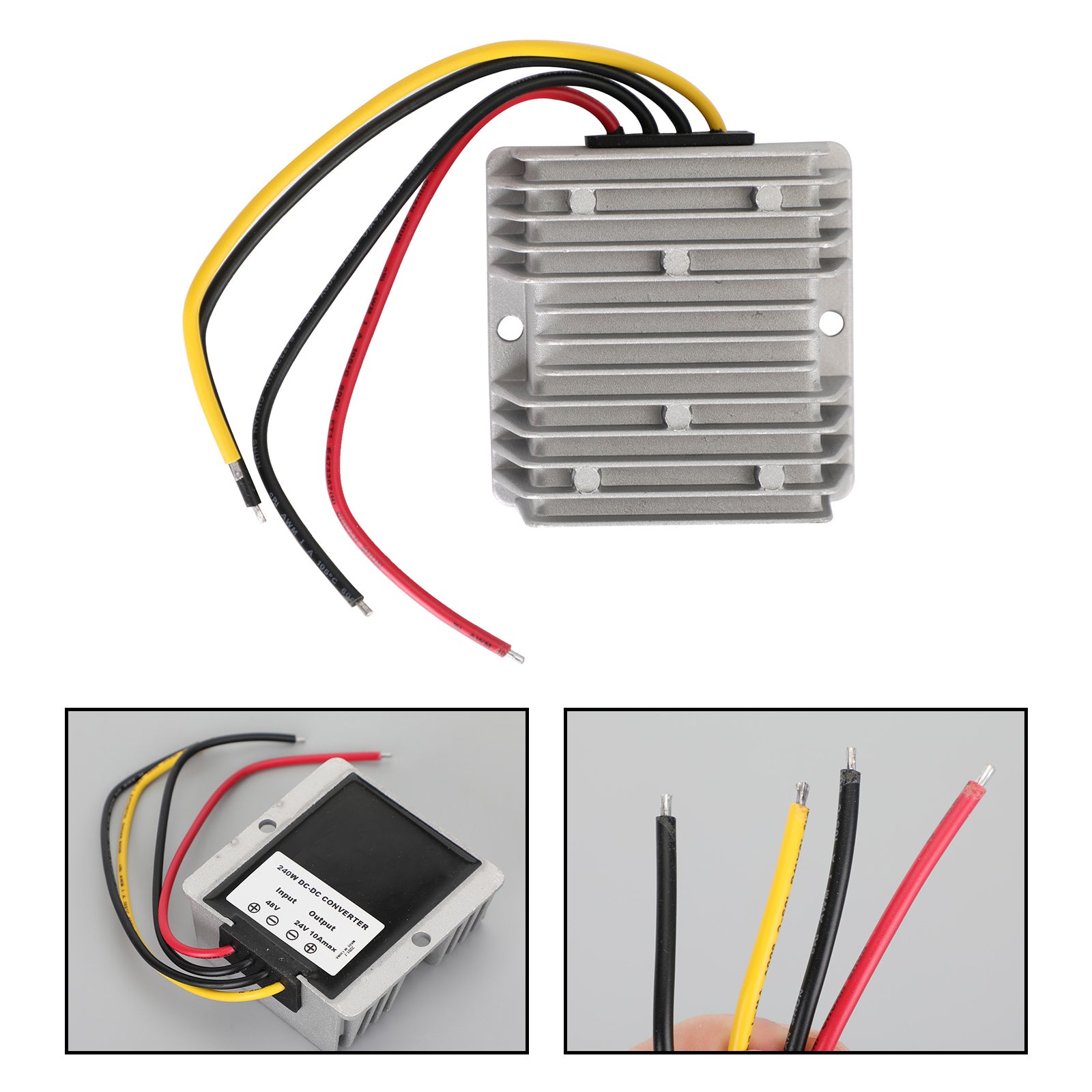 48V 10A Step Down to 24V DC-DC Converter Voltage Reducer Regulator 240W