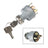 Ignition Switch with 2 Keys for John Deere 2000-8000 Series Tractors, Replaces AR58126