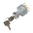 Ignition Switch with 2 Keys for John Deere 2000-8000 Series Tractors, Replaces AR58126