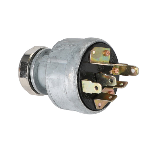 Ignition Switch with 2 Keys for John Deere 2000-8000 Series Tractors, Replaces AR58126