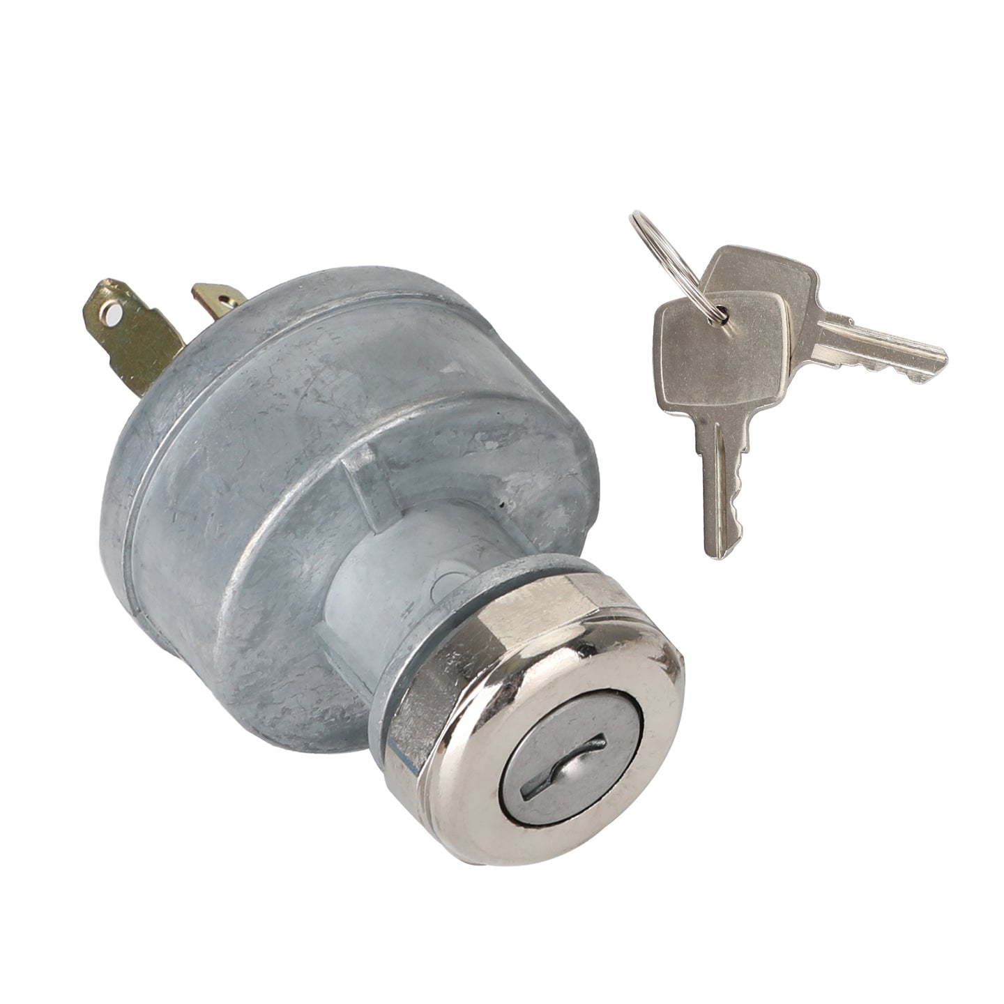 Ignition Switch with 2 Keys for John Deere 2000-8000 Series Tractors, Replaces AR58126