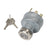 Ignition Switch with 2 Keys for John Deere 2000-8000 Series Tractors, Replaces AR58126