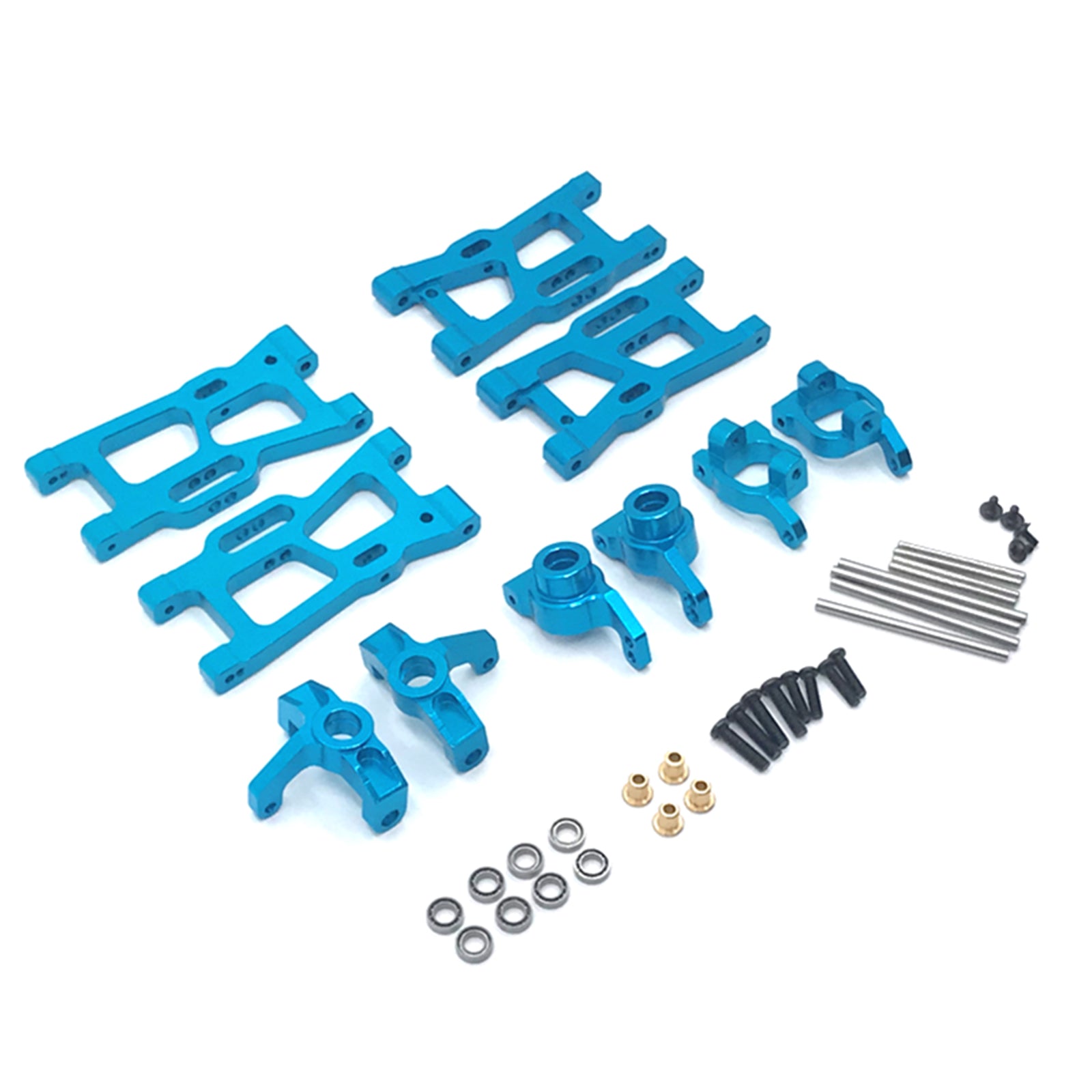 Metal Full Set RC Parts Kit For Wltoys 144001 144002 124016 124017 124018 124019