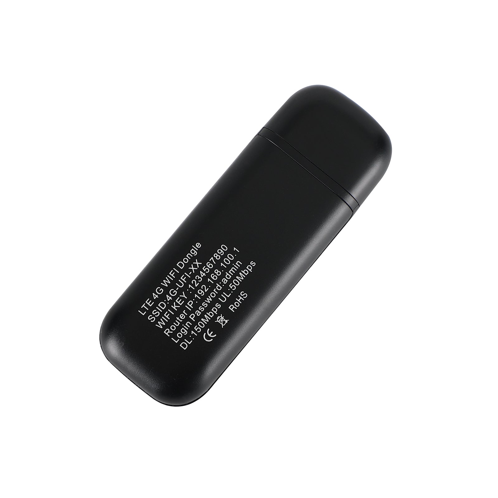 Unlocked 4G LTE Modem Wireless Router USB Dongle Mobile Broadband WIFI Black