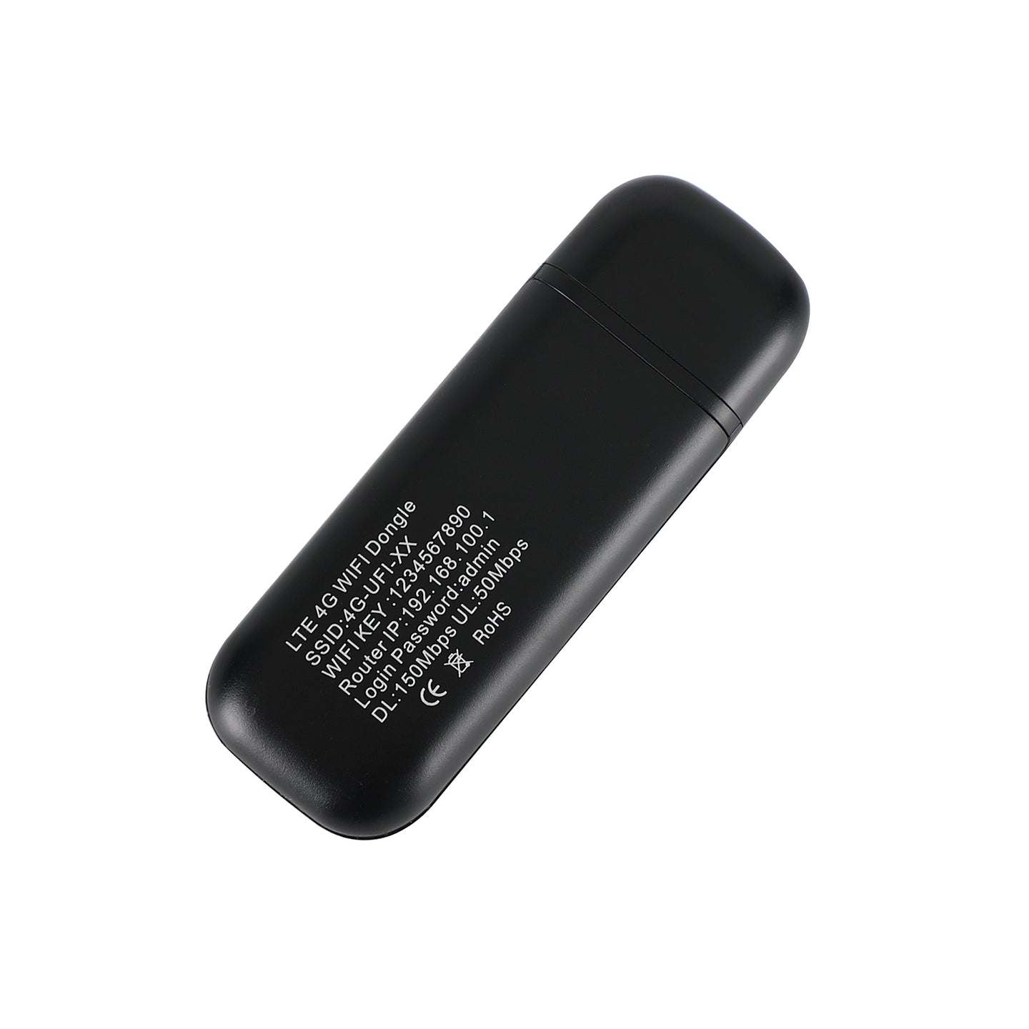 Unlocked 4G LTE Modem Wireless Router USB Dongle Mobile Broadband WIFI Black
