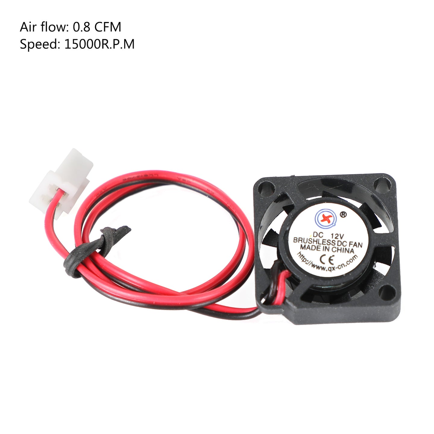 2 Pin Wire 1Pc Brushless DC Cooling Blower Fan 12V 0.06A 2006 20x20x6mm