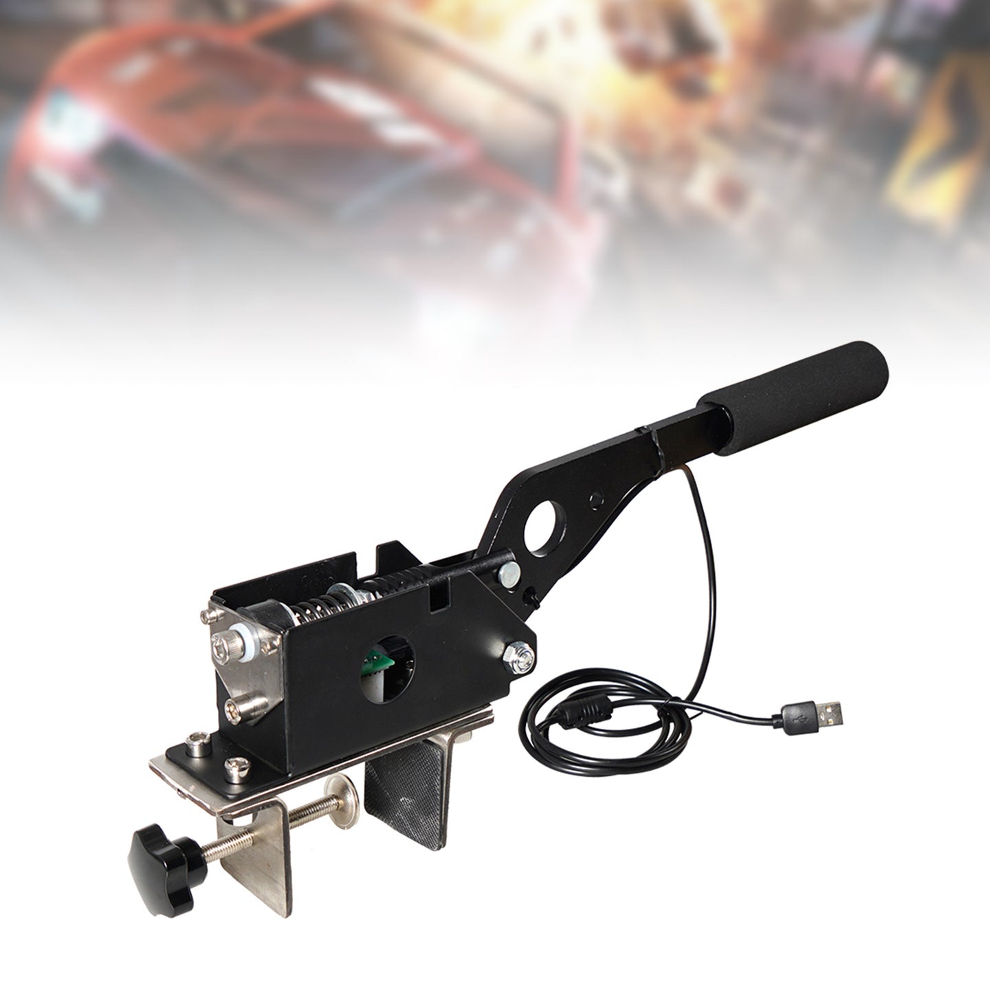 USB Handbrake SIM w Clamp for G25/27/29 T500 Fanatec/OSW/Dirt Rally Racing Games