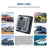 6-Way One in Six out Blade Fuse Box Block Holder ATO ATC for Car Marine Boat RV