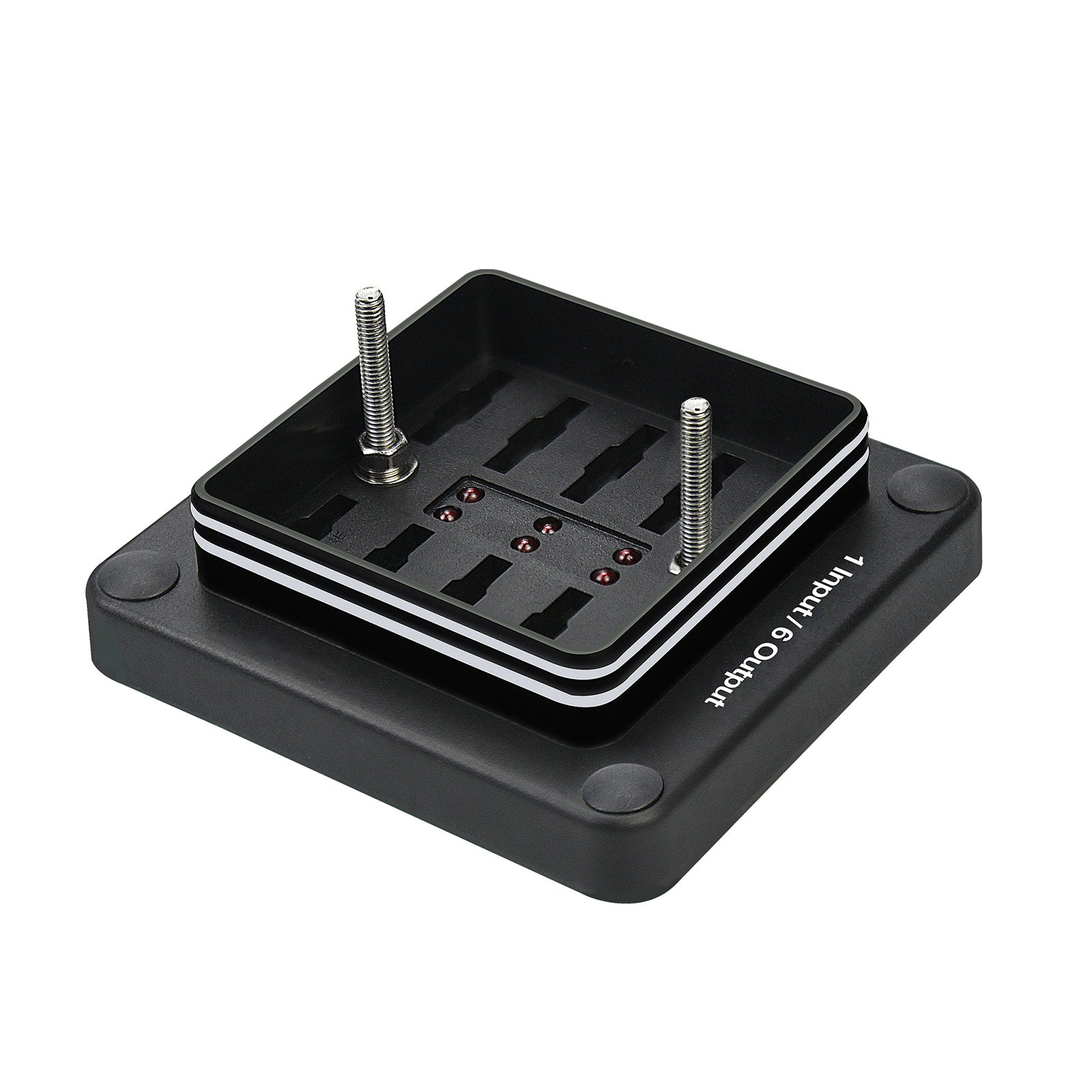 6-Way One in Six out Blade Fuse Box Block Holder ATO ATC for Car Marine Boat RV