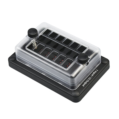 12-Way One in Twelve out Blade Fuse Box Block Holder ATO ATC for Car Marine Boat