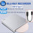 Portable External BD/DVD/CD Burner – USB Slot-In Drive, Slim & Plug & Play, Silve