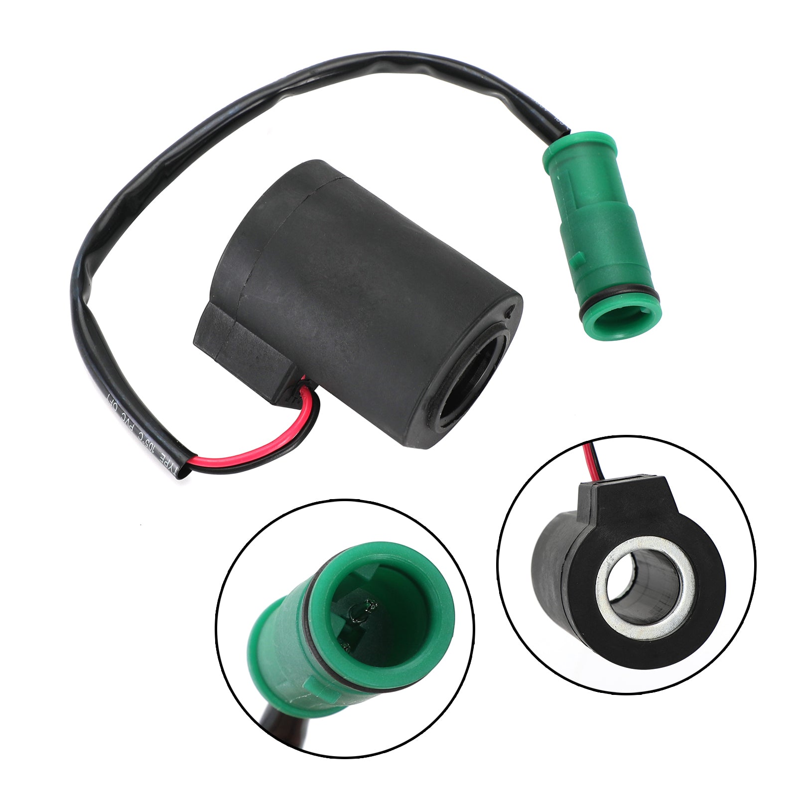 24V 14527267 Solenoid Valve Coil For Volvo Excavator Ec140 Ec160 Ec210 Ec240