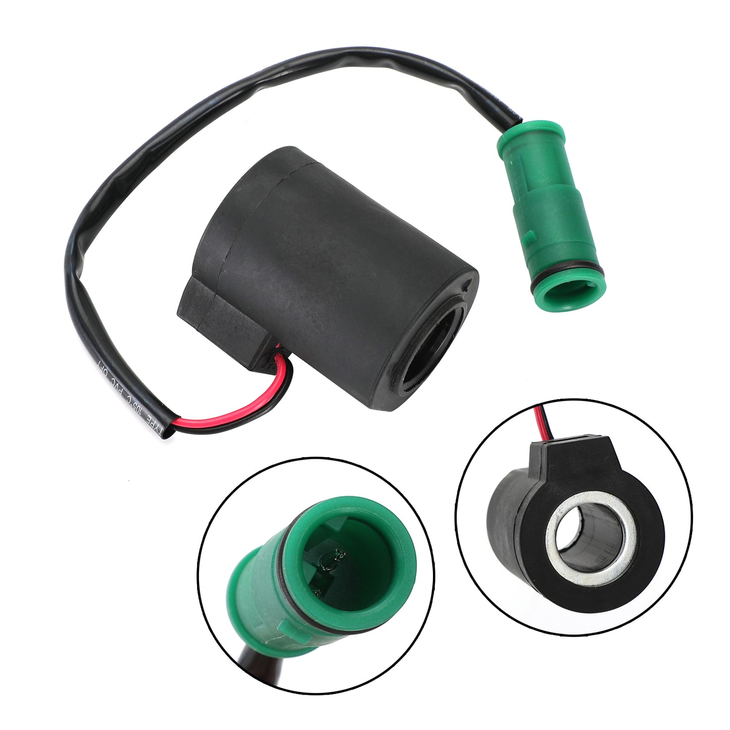 24V 14527267 Solenoid Valve Coil For Volvo Excavator Ec140 Ec160 Ec210 Ec240