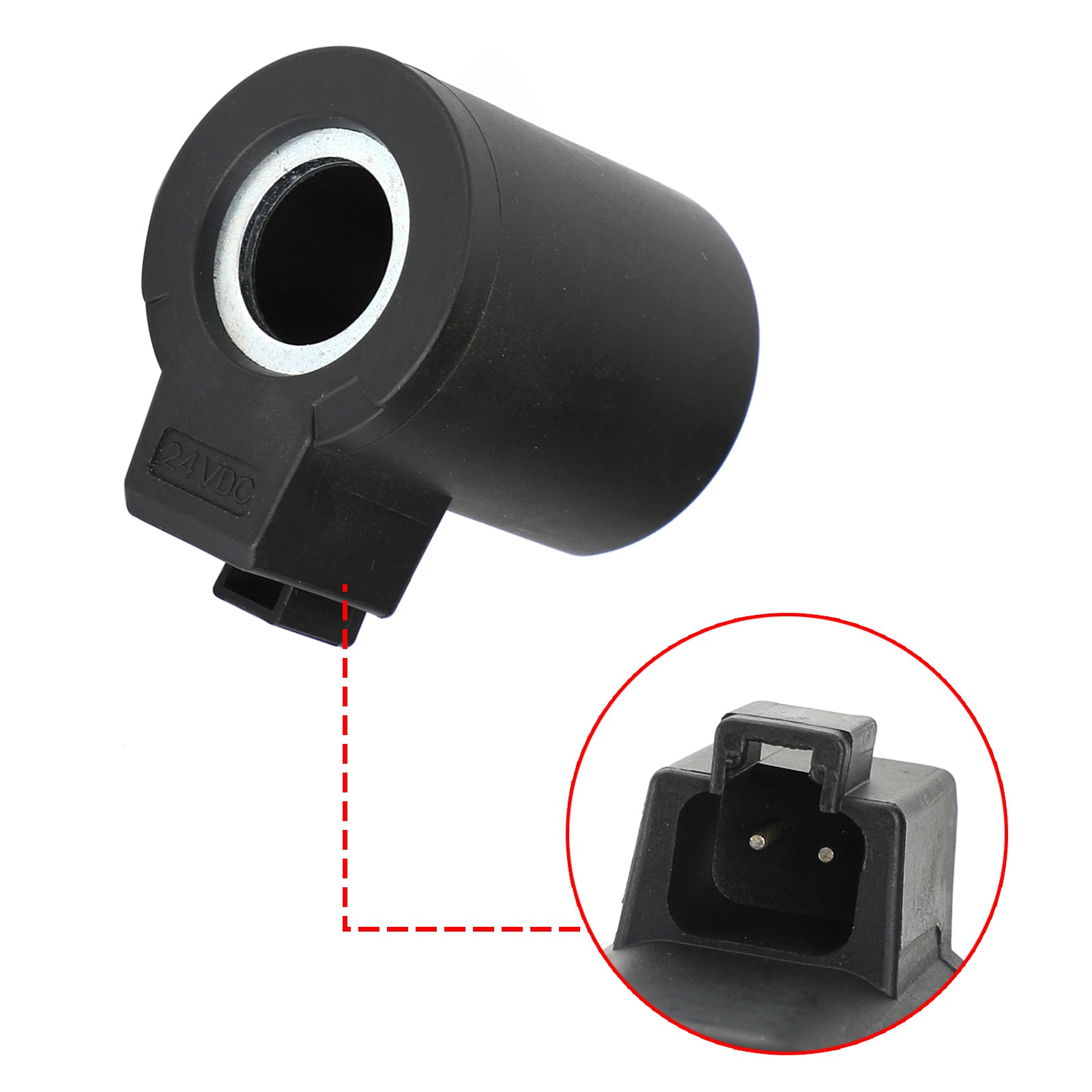 New Model 24V Solenoid Valve Coil Fit For Volvo EC210 EC240 EC290 Excavator UE