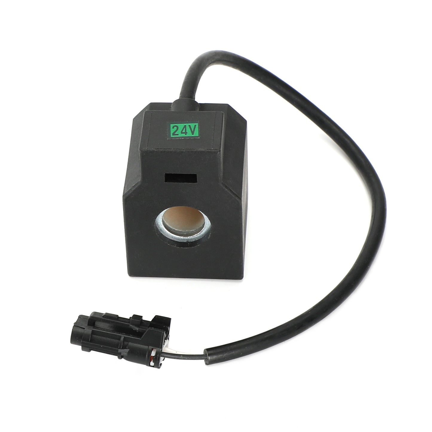 1Pcs 24V Dc Solenoid Valve Coil Fits Hyundai R55 R210-5 R220-5 Excavator