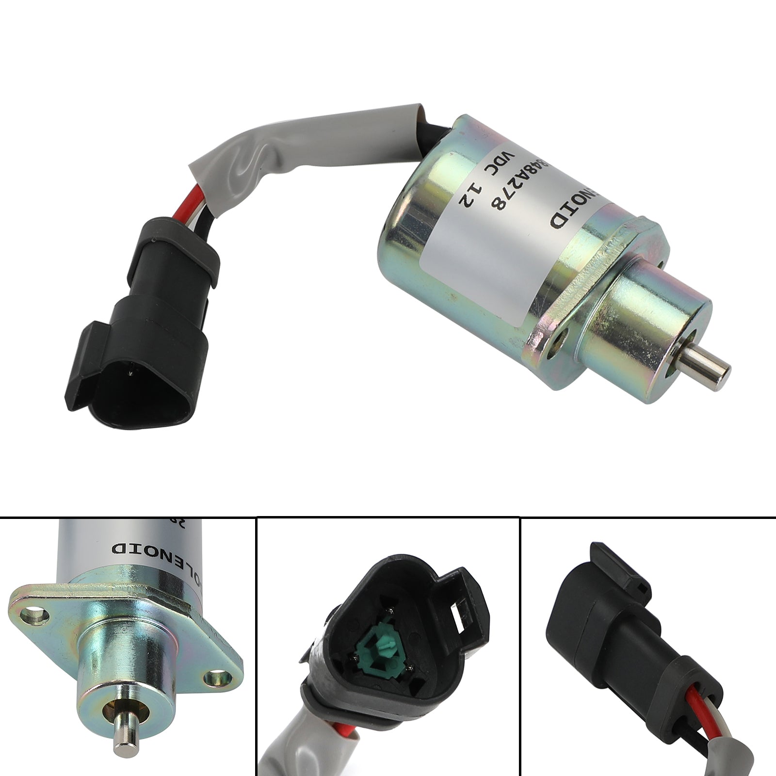 For Caterpillar Cat 216 226 236 246 Skid Steer Fuel Shut Off Solenoid 2848A278
