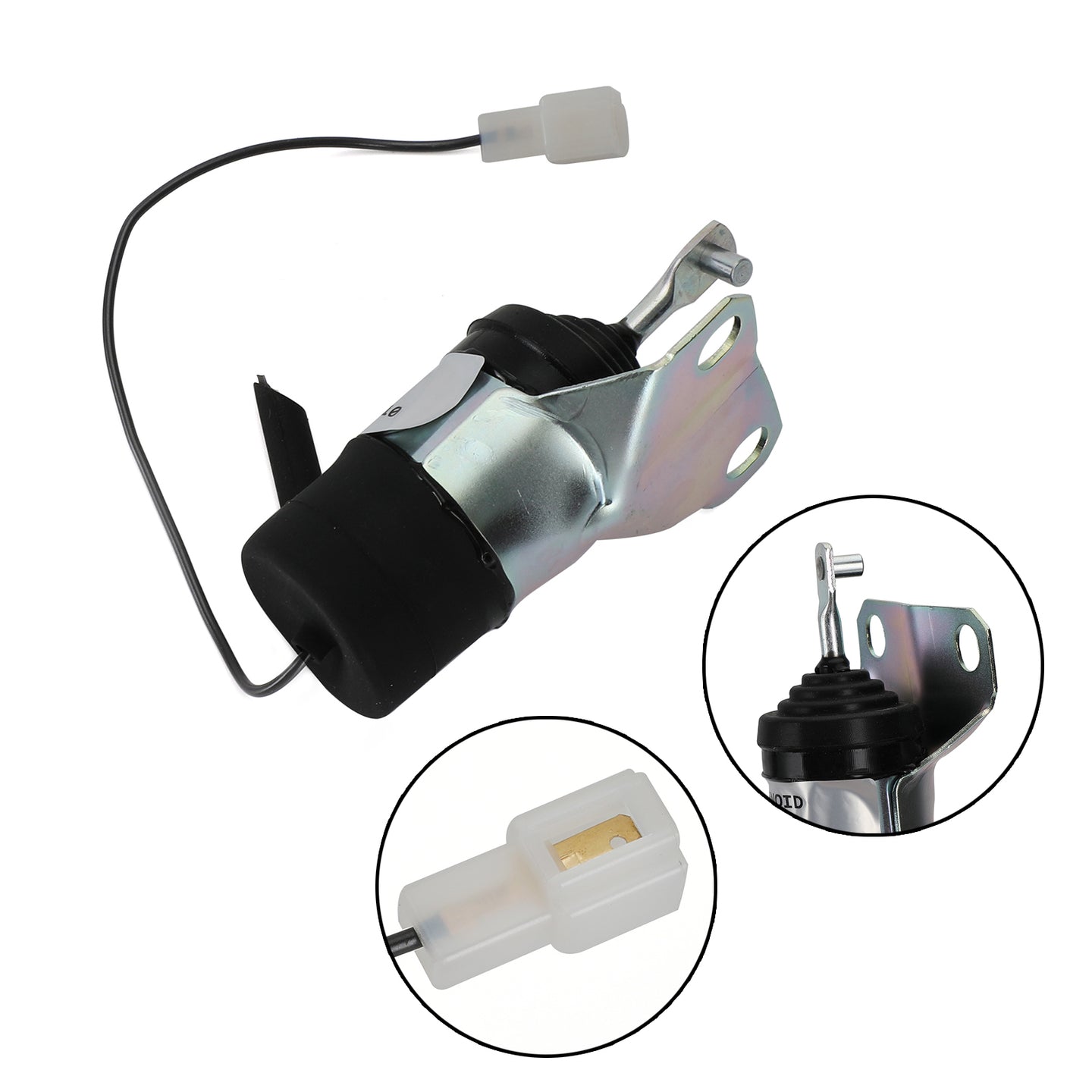 Fits For Kubota 052600-1001 052600-1000 15471-60010 Fuel Shut Off Solenoid 12V