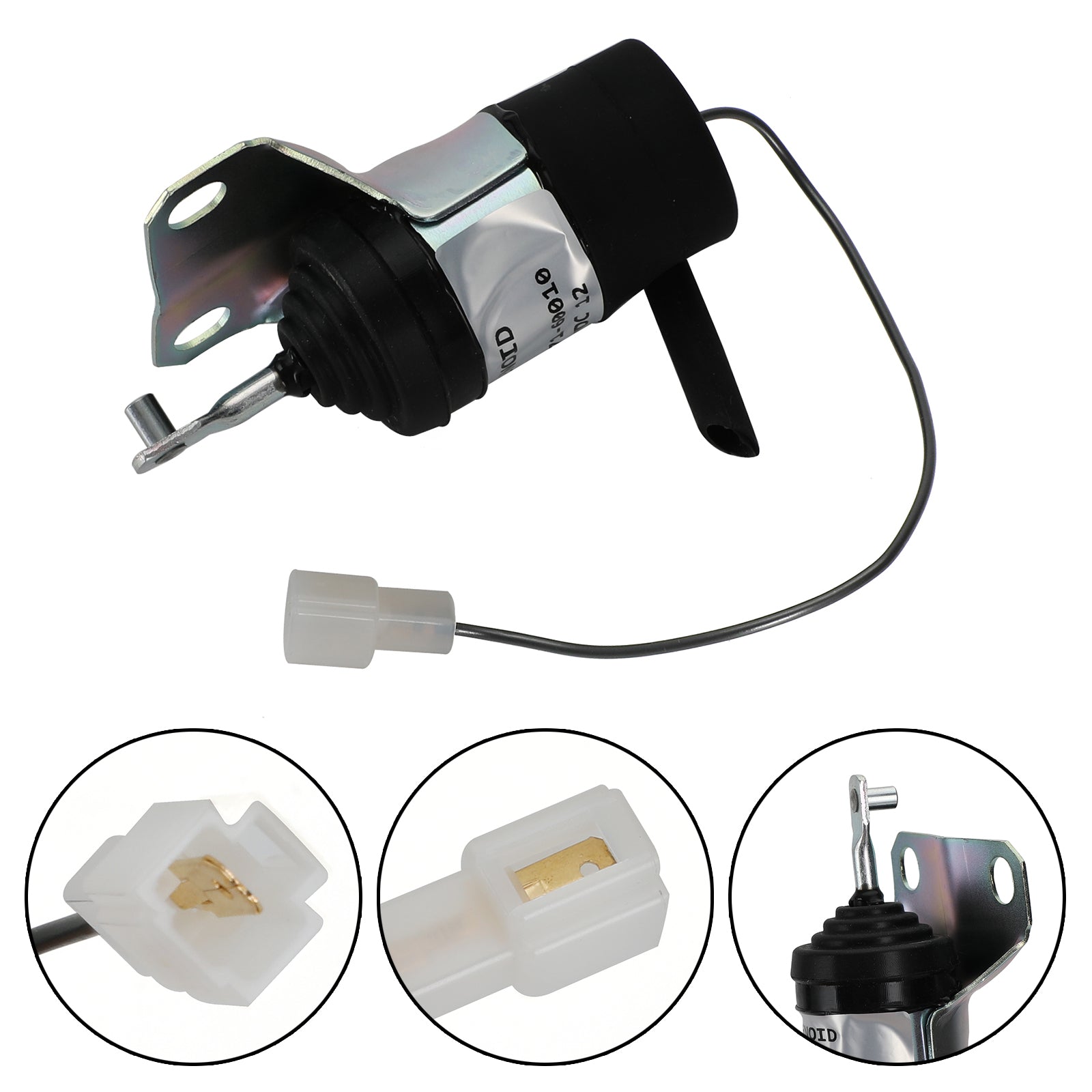 Fits For Kubota 052600-1001 052600-1000 15471-60010 Fuel Shut Off Solenoid 12V