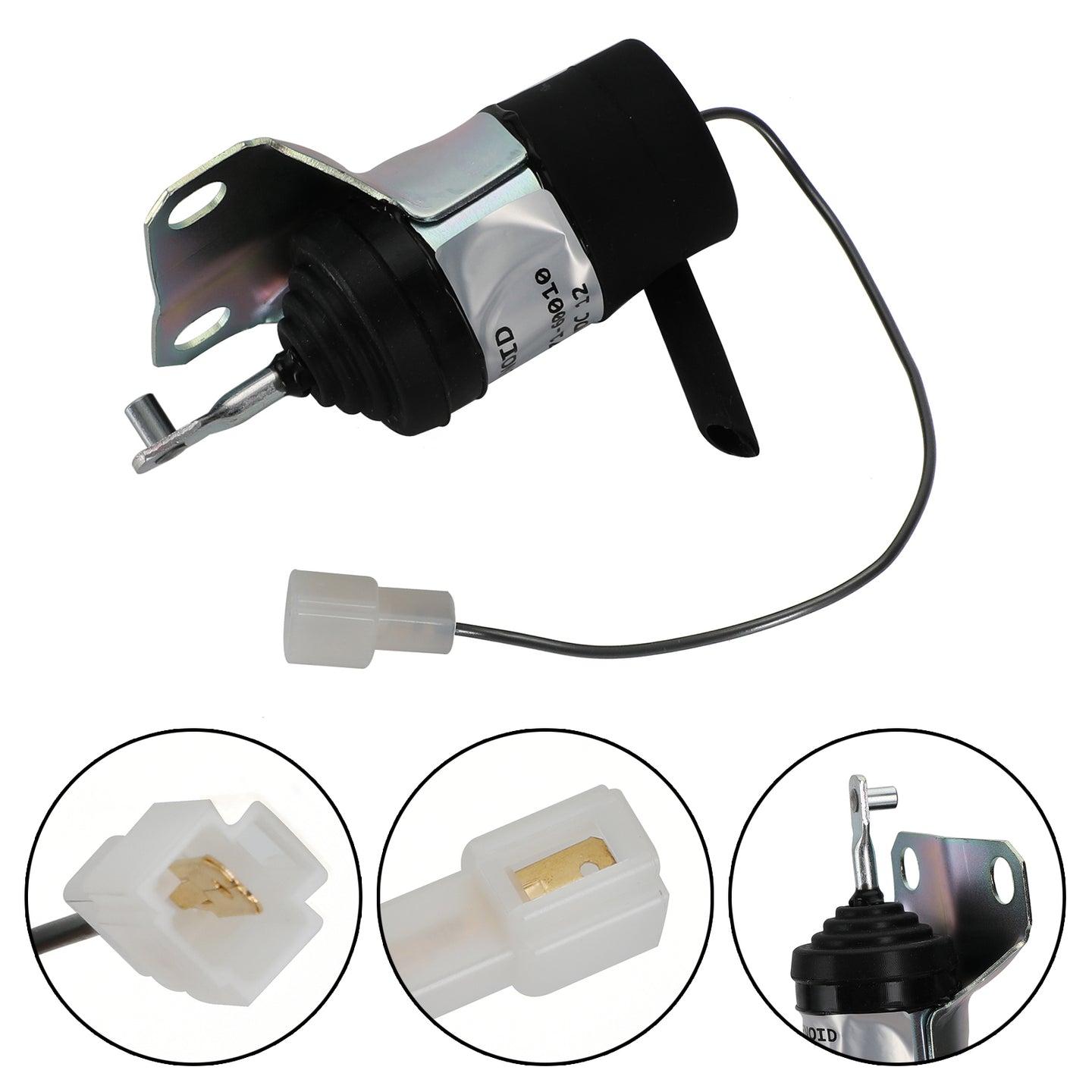 Fits For Kubota 052600-1001 052600-1000 15471-60010 Fuel Shut Off Solenoid 12V