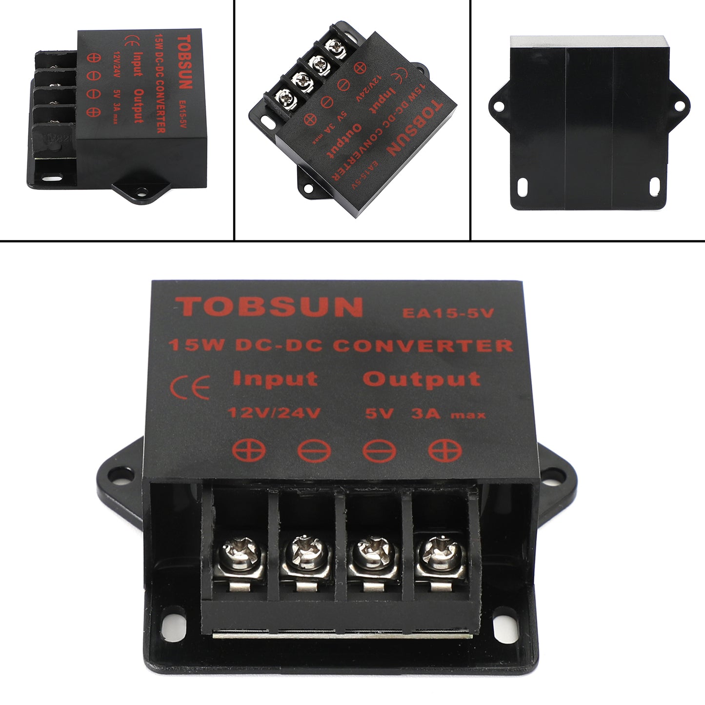 DC Voltage Regulator Buck Converter DC 12V/24V To DC 5V 3A 15W Step Down Reducer