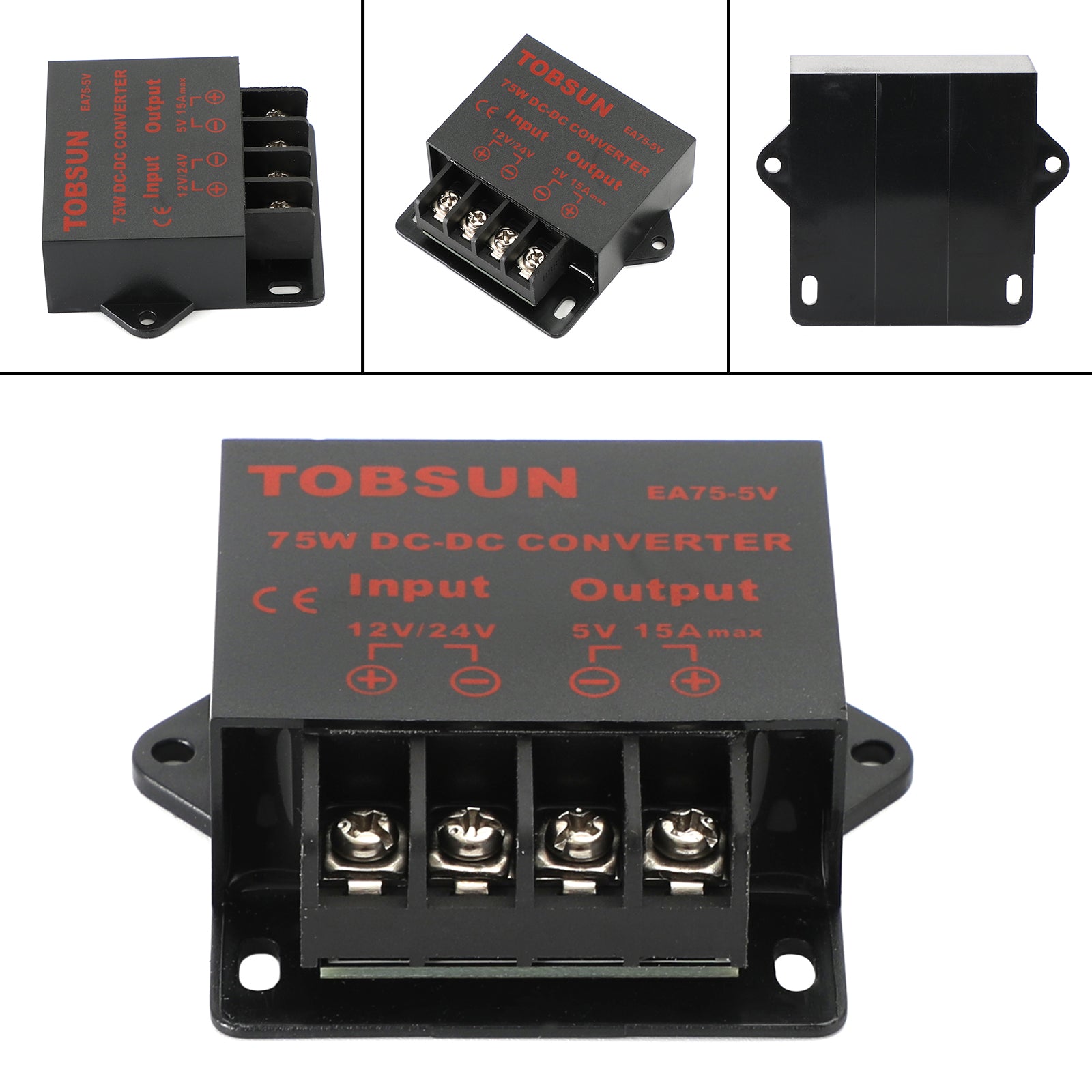 DC 12V/24V Step Down To DC 5V 15A 75W Voltage Regulator Reducer Power Converter