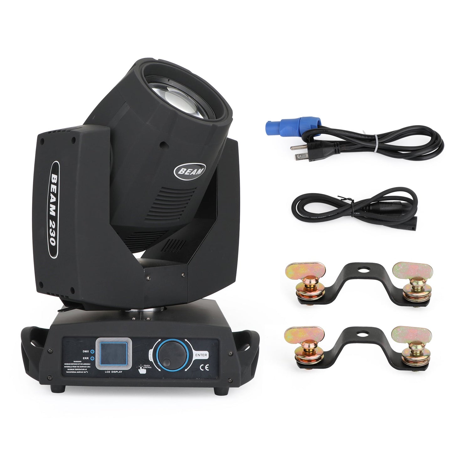 230W 7R Zoom Moving Head Beam Sharpy Light 8 Prism Strobe DMX 16Ch Party US
