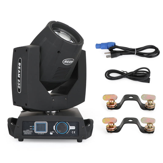 230W 7R Zoom Moving Head Beam Sharpy Light 8 Prism Strobe DMX 16Ch Party US