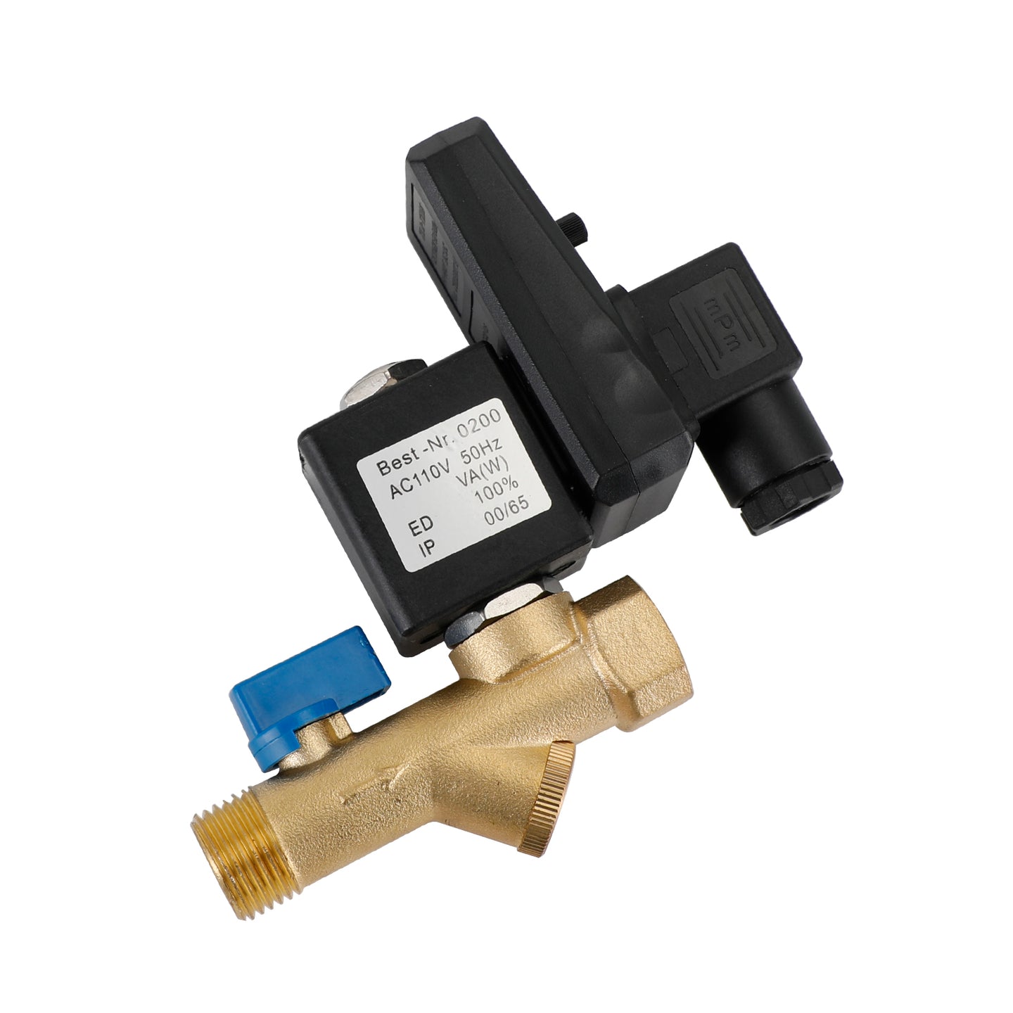1/2" Automatic Electronic Timed Air Compressor Condensate Auto Drain Valve, AC110V / One-body Type