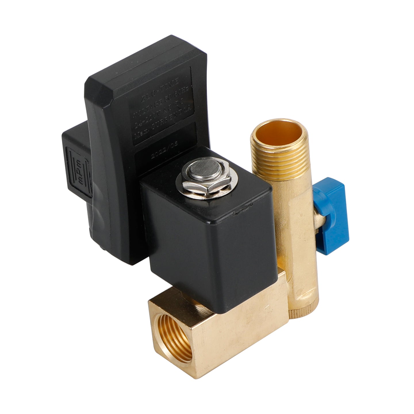 1/2" Automatic Electronic Timed Air Compressor Condensate Auto Drain Valve, AC220V / Split-body Type