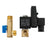 1/2" Automatic Electronic Timed Air Compressor Condensate Auto Drain Valve, AC220V / Split-body Type