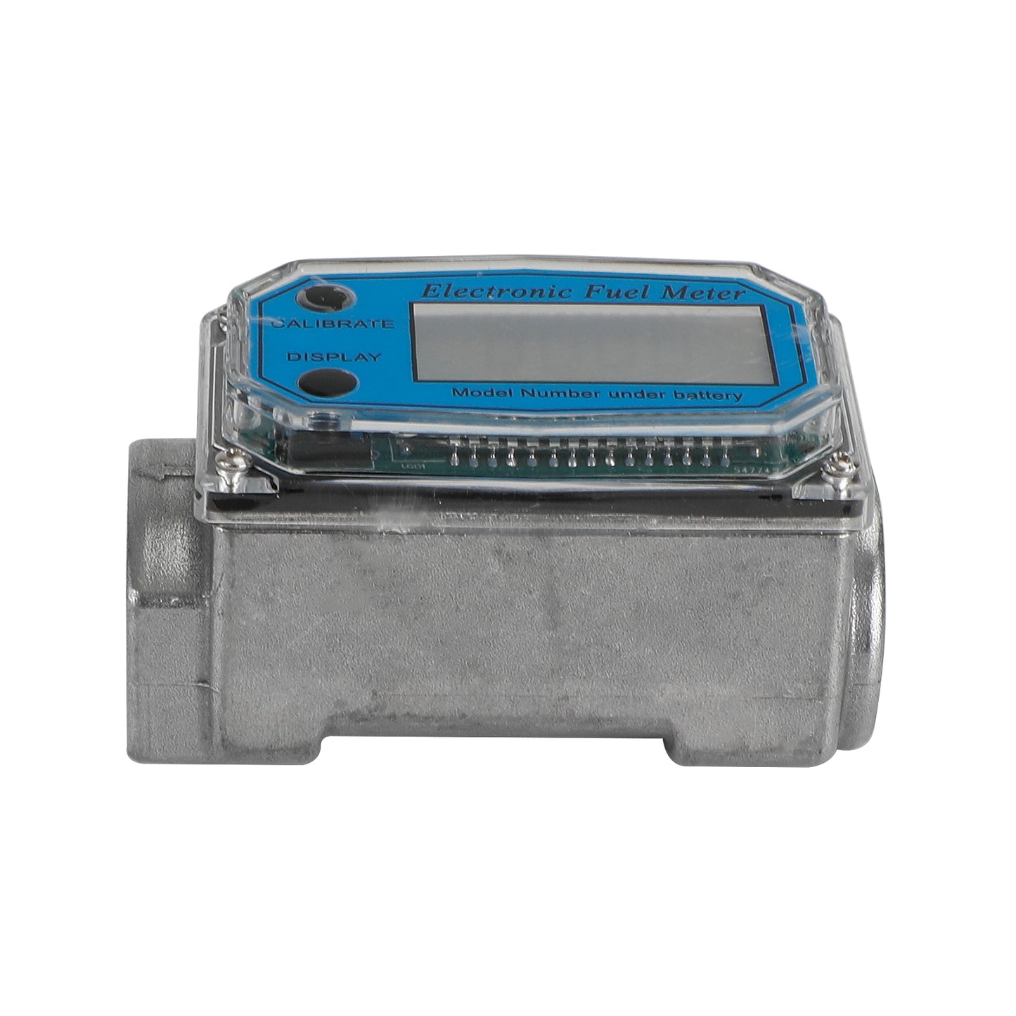 1Inch Turbine Digital Diesel Fuel Flow Meter Oval Gear Flow Gauge BSPT/NPT