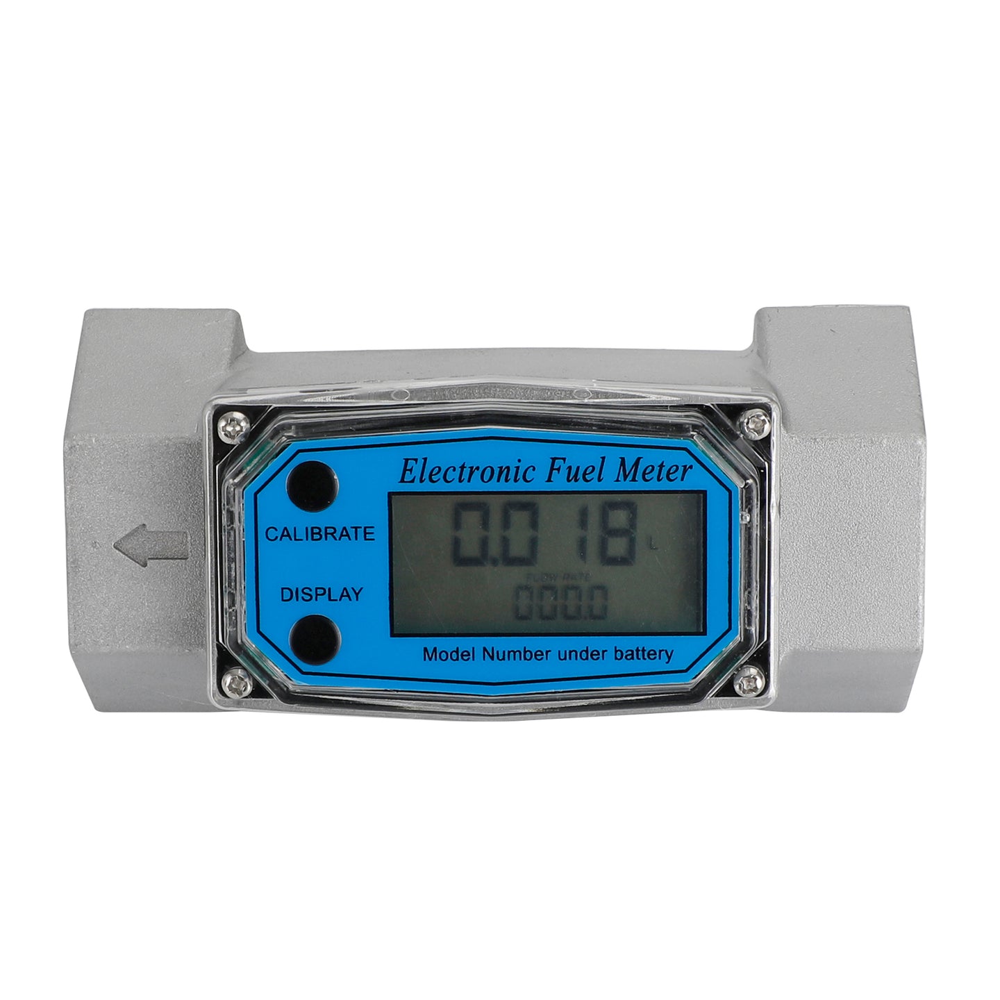 1.5Inch Turbine Digital Diesel Fuel Flow Meter Oval Gear Flow Gauge BSPT/NPT