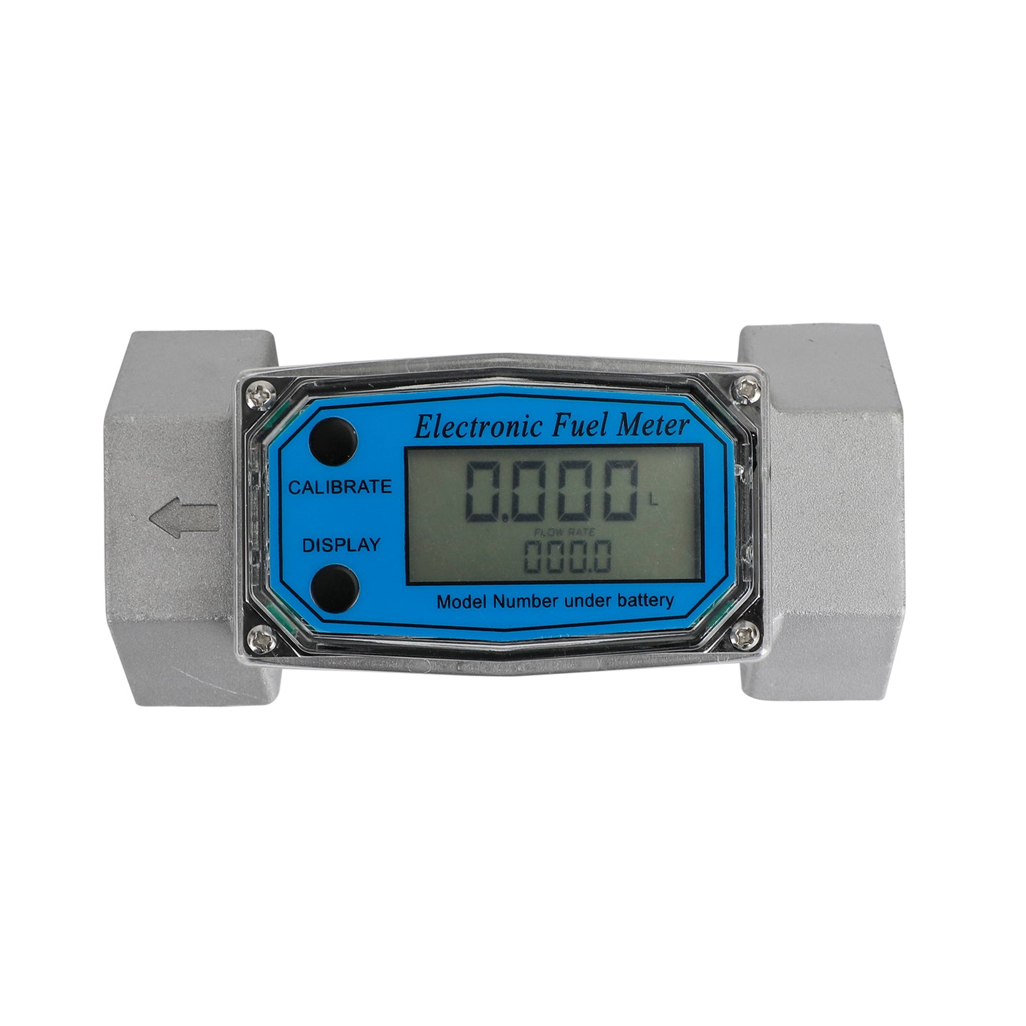 1.5Inch Turbine Digital Diesel Fuel Flow Meter Oval Gear Flow Gauge BSPT/NPT