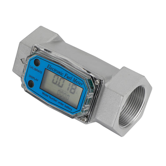 1.5Inch Turbine Digital Diesel Fuel Flow Meter Oval Gear Flow Gauge BSPT/NPT