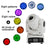 4 Pcs Moving Head 120W 8Gobo Stage Lighting RGBW LED DJ DMX Beam Bar Party Light