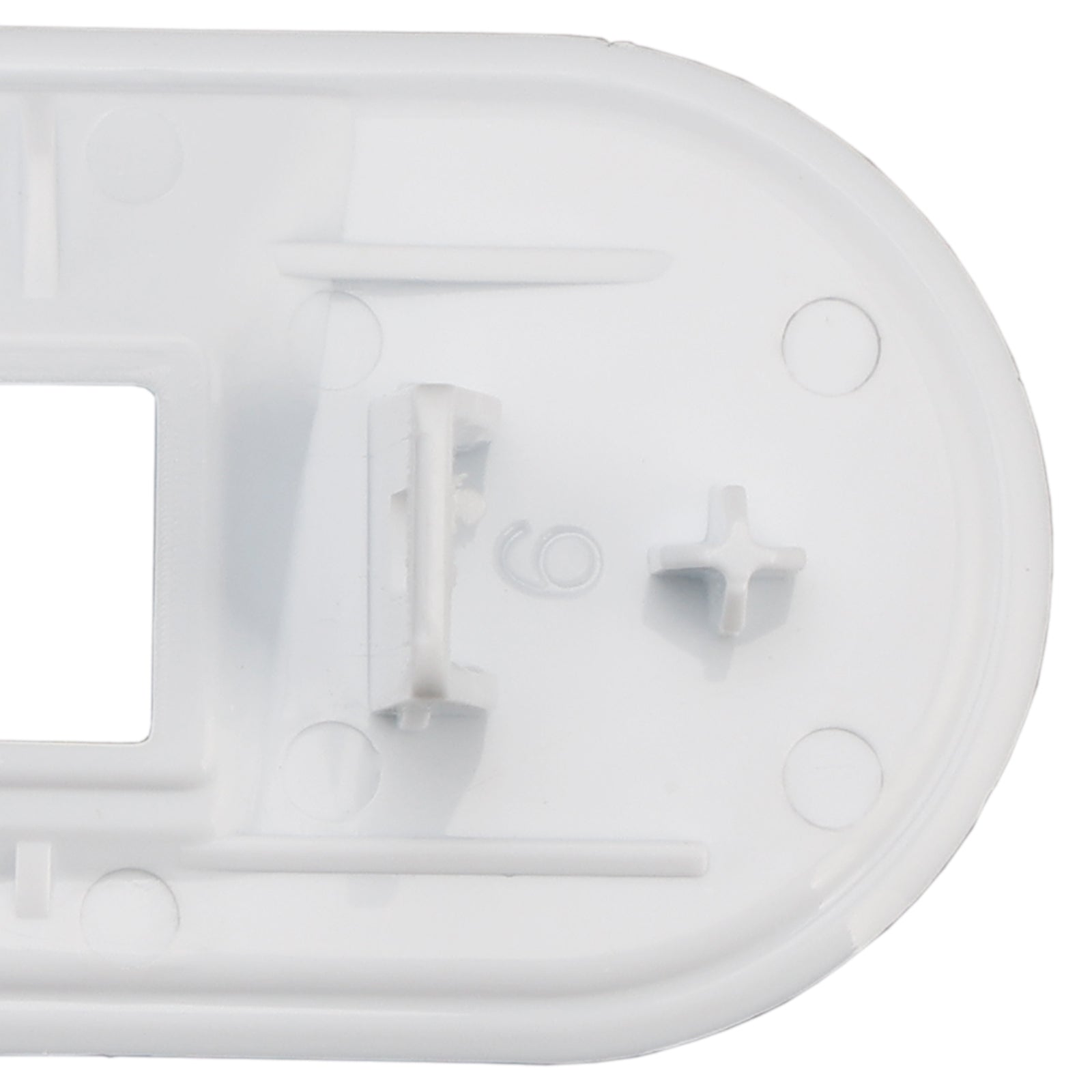 W11545554 Washer Lid Lock Bezel for Whirlpool, Maytag & Kenmore, Replaces AP7018858 (White)