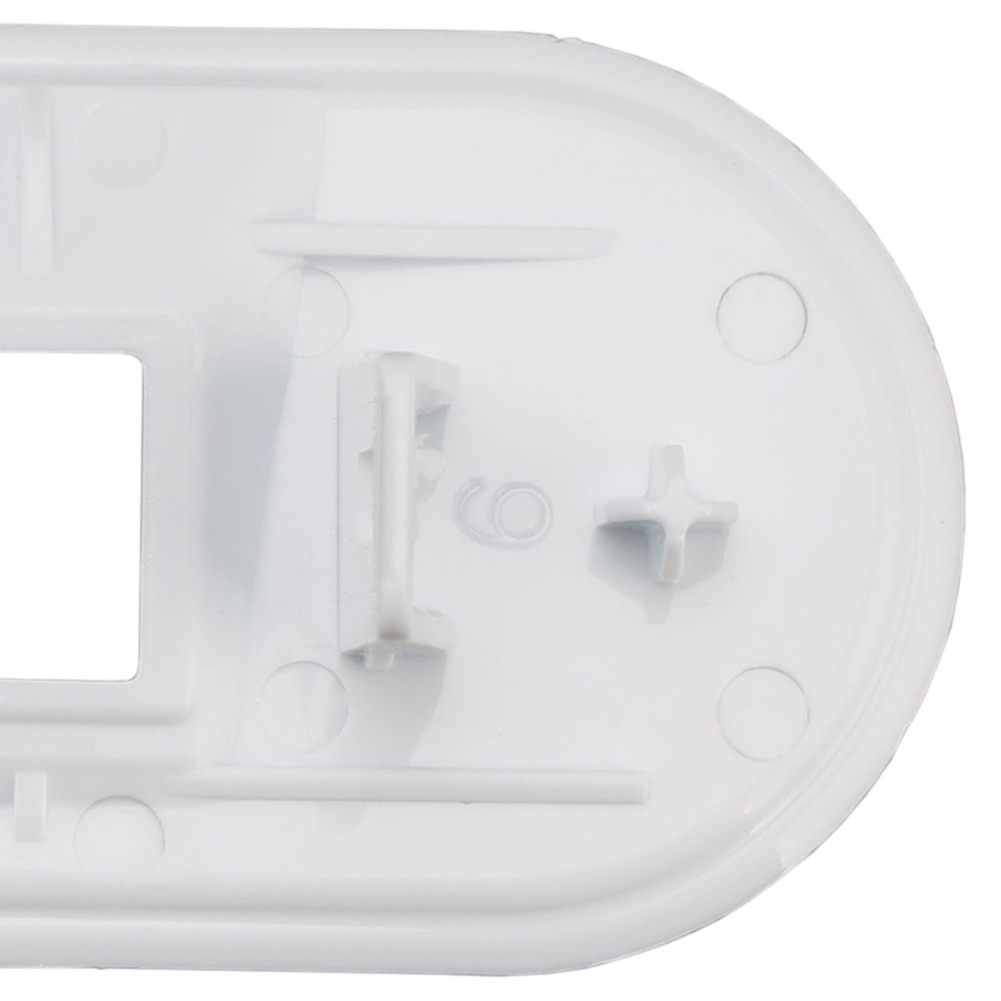 W11545554 Washer Lid Lock Bezel for Whirlpool, Maytag & Kenmore, Replaces AP7018858 (White)