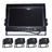 9inch Monitor DVR Driving Video Recorder for RV Truck Bus+4 Rear View Backup Camera